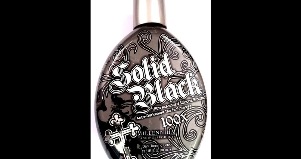 Millennium Solid Black 100x Bottle